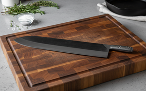 Cuchillo de Chef para Atún, Cuchillo para Cortar Pescado, Herramienta Profesional Premium para Filetear y Rebanar, Mango de Madera Ecológico - Product Image 3