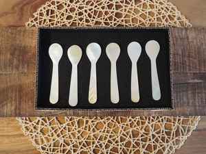 แม่ของช้อนมุก-ช้อนสง่างาม, แม่ธรรมชาติของช้อนมุกสำหรับกวน, แฮนด์เมดแม่ของช้อนมุกสำหรับขนมหวาน - Product Image 3