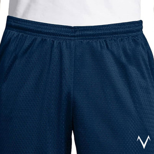 Pantalones cortos de malla con logotipo personalizado, pantalones cortos de entrenamiento para hombre, pantalones cortos de verano para Fitness, deportes, gimnasio, pantalones cortos de malla con bolsillo para solo hombres - Product Image 2