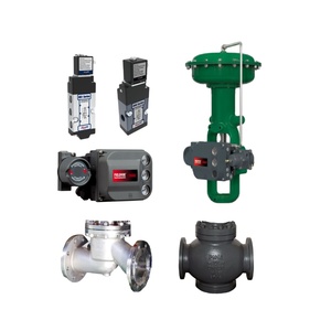 Trung Quốc van điều khiển với Fisher 657 667 khí nén cơ hoành thiết bị truyền động và primoflo thí điểm hoạt động solenoid van - Product Image 2