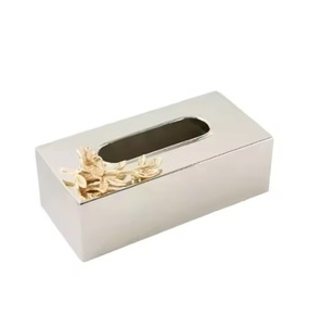 Porte-mouchoirs en acier inoxydable de la plus haute qualité Accessoires de serviette Vaisselle attrayante Boîte à mouchoirs Porte-serviettes à un prix raisonnable - Product Image 3