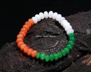Hot Selling 8mm Tricolor Quartz <b>Bracelet</b> Beautiful Natural Gorgeous Beaded Jewelry Stretch Flag <b>Bracelet</b> Perfect Engagement Gift - Product Image 3