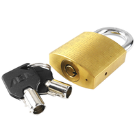 Cadenas à combinaison en laiton chromé personnalisable ABA Professional Locks TW 1000 pièces 26*14*35cm 102919