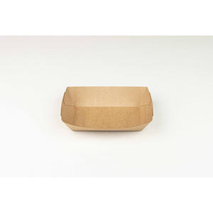 Plateau alimentaire en kraft résistant à la graisse 219x175x55mm, 2 paquets x 150 pièces, B2B - Product Image 3