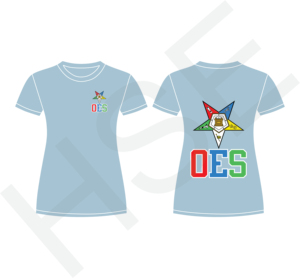 T-shirt pour femme OES avec bordure de flamme multicolore, tendance, décontracté pour l'été - Product Image 6