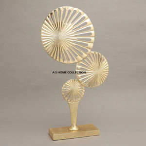 Sculpture de table au design avantageux, prix le plus bas, forme et taille personnalisées, sculpture en métal artisanale pour la décoration de hall - Product Image 1