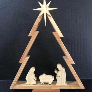 ต้นคริสต์มาสธรรมชาติของขวัญทำมือเป็นมิตรกับสิ่งแวดล้อมประดับต้นไม้ทำจากต้นเชอร์รี่สำหรับทุกฤดู - Product Image 1