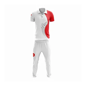 New Model Cricket Pattern Custom Design Uniforms cricket youth sublimation 2024 high quality with professional manufacturers