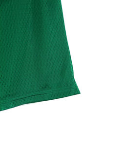 Vente en gros de shorts de gym pour hommes shorts de basket-ball de couleur unie personnalisés avec cordon de serrage élastique à la taille en vente de conception de maille respirante à séchage rapide - Product Image 4
