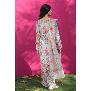 Tela de Chifón Bordada UF-191 para Primavera/Verano - Product Image 2
