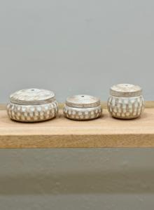 ขวดโหลใส่เทียนทำด้วยมือทำจากไม้ระดับพรีเมี่ยมสำหรับเทศกาลดิวาลีที่ใส่เทียนแกะสลักสำหรับตกแต่งและให้เป็นของขวัญ - Product Image 5