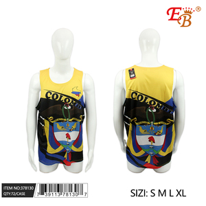 Débardeurs pour hommes de Colombie en tailles S M L XL 72PCS/CS - Product Image 1