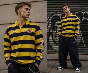OEM Wholesale Vintage <strong>Sailor</strong> Styles Polo Rugby <strong>Shirts</strong> Custom Sublimation Print Graphics Embroidery logo Half Sleeve Rugby <strong>Shirts</strong> - Product Image 6