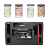 Impresora UV de Cilindro Sin Costuras de Alta Precisión Jucolor Ricoh Gen6 360 para Botellas y Vasos Cónicos, 25-90 Piezas/Hora