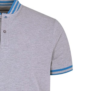 Sublimación personalizada de poliéster 100% para hombres para Polos Patrón sólido Tallas grandes Camisa en blanco lisa - Product Image 4