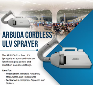 Pulvérisateur à brouillard ultra fin ULV, appareil léger pour le traitement des zones de maison, de bureau, de magasin, d'entrepôt et efficacité sur une large surface - Product Image 5