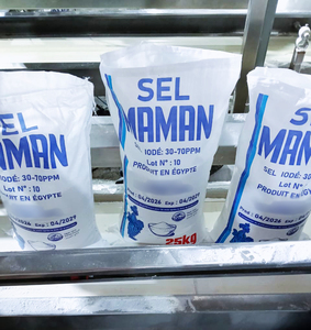 Sal de Mesa Iodada Sel Maman 25kg, Polvo Refinado de Egipto con 30-70ppm de Contenido de Yodo - Product Image 2