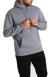 Sudadera con Capucha Gruesa y Pesada para Invierno, Hombros Caídos, para Hombre, Felpa Francesa, Logotipo Personalizado Bordado - Product Image 4