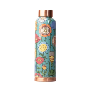 Printed Copper <b>Water</b> <b>Bottle</b> Free Reusable for Customized Size Cheap Price with Handmade Use for Selling - Product Image 6