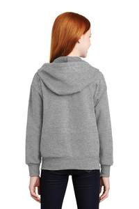 Veste à capuche zippée éco intelligente de haute qualité pour garçons pulls à capuche athlétiques en polaire de grande taille avec impression en relief XS - Product Image 3