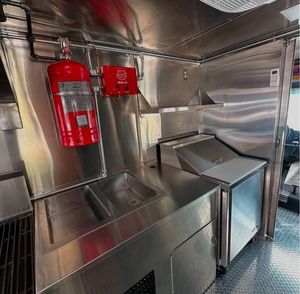 Camión de comida con cocina completa, camión de comida para barbacoa móvil, concesión de cocina móvil, carrito de café, remolque de comida a la venta - Product Image 6