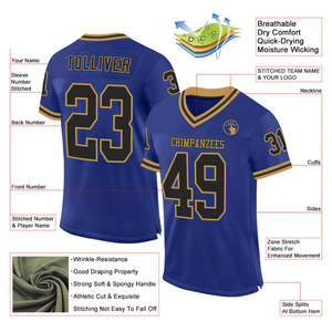 Maillot de football américain pour jeunes personnalisable, uniforme d'entraînement respirant et durable pour équipe scolaire pour les jeux d'entraînement de match - Product Image 4