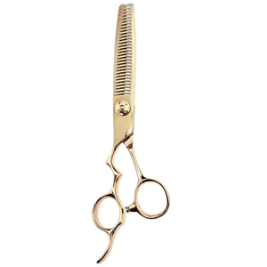 Professional teeth <b>Hair</b> <b>Thinning</b> <b>Scissors</b> 5.5" stainless steel Adjustable gripped <b>Hair</b> Salon barber <b>Scissors</b> - Product Image 3