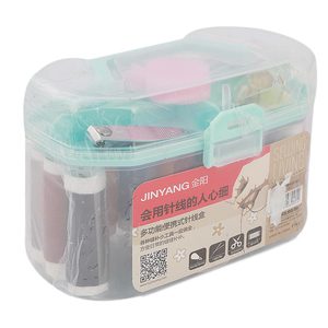 Caja de Costura con Accesorios de Costura - Cian - Product Image 1