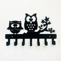 Porte-clés mural en métal, motif alpiniste, décoration d'intérieur, silhouette d'aventurier, crochets de rangement pour entrée, organisateur moderne