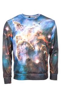 Sublimación 3D Sudadera de cuello redondo Patrón sólido Tallas grandes Ropa sublimada 3D - Product Image 5