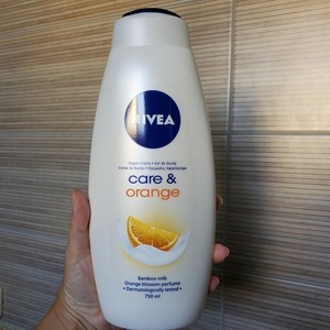 Gel Douche Crème Hydratant Nivea Care & Formule Crème Douche à l'Orange et Arôme Rafraîchissant d'Orange - Product Image 2