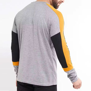 เสื้อยืดแขนยาวคอกลมลำลองสำหรับผู้ชาย ปี 2025 ผ้าฝ้าย 100% ระบายอากาศได้ดี ทรงปกติ ผลิตในปากีสถาน คุณภาพสูง น้ำหนัก 260 กรัม ผ้าถัก HN Impex - Product Image 5