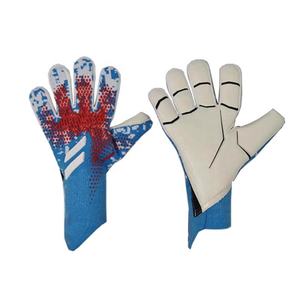 Guantes de látex personalizados para portero, talla juvenil, para fútbol, estampado de goma, venta al por mayor - Product Image 2