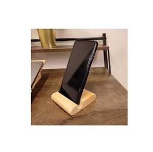 Vaisselle promotionnelle de style élégant de support mobile en bois unique fait à la main avec le style élégant - Product Image 3