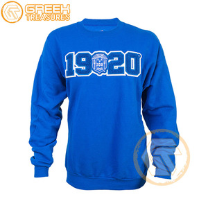 Sweat-shirt en molleton de coton respirant pour femme, personnalisé et brodé, Zeta Phi Beta, idéal pour l'hiver, 380g - Product Image 1