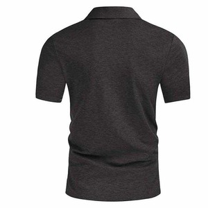 Respirant grande taille haute rue Style hommes vêtements ensembles vêtements d'été Polo Shorts nouveau Design de mode coton hommes double ensemble - Product Image 2