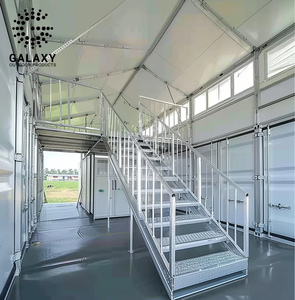 Carpa de marquesina de dos pisos para exteriores de alta resistencia Carpa de dos pisos Carpa de marquesina para eventos comerciales de dos pisos con aislamiento de doble capa - Product Image 5