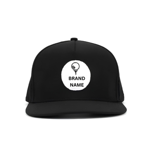 Casquette de golf respirante et imperméable, 5 panneaux, légère, logo personnalisé, trous découpés au laser et fermeture snapback, plusieurs couleurs - Product Image 1