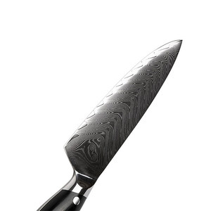 Cuchillo de Chef de cocina Tang completo Mango G10 Acero de Damasco Profesional Forjado Cuchillos de cocina de acero inoxidable de 8 pulgadas OEM ODM - Product Image 4