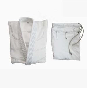 Uniforme de Karate Personalizado a Medida, 100% Algodón, Sólido, Transpirable, Duradero, Unisex, al por Mayor, SI-KU-07 con Logotipo Personalizado - Product Image 4