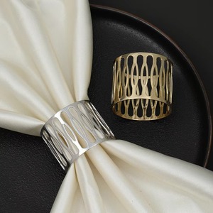 Porte-serviettes design de qualité supérieure pour décor de table élégant événements de mariage fêtes hôtel salle à manger pièce d'accent élégante - Product Image 2