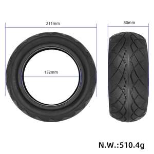 8.5*3.0 road tire with 134mm inner diameter Pneumatic Wheel 8 1/2X3.0 <b>Inflatable</b> Tyre Electric Scooter Accessories - Product Image 2