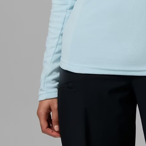 Service OEM pour les commandes en gros, sweat-shirts pour femmes de haute qualité pour l'hiver avec logo personnalisé, col zippé - Product Image 3