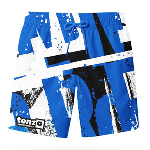 กางเกงขาสั้นผู้ชายลำลอง แห้งเร็ว สำหรับออกกำลังกาย ผ้าโพลีเอสเตอร์ เอวยางยืด มีเชือกผูก รับทำโลโก้แบรนด์ส่วนตัว สไตล์สตรีทแวร์ - Product Image 5