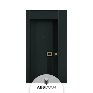 ABSDOOR ROSE Porte d'entrée élégante en acier, isolation thermique et acoustique, design réglable, pour appartement, villa, hôtel - Product Image 3