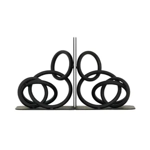 Moderno Soporte para Libros de Aluminio Plateado con Diseño Ajustable de Estilo Antiguo Feng Shui para Lectura Académica y Escultura Decorativa - Product Image 2
