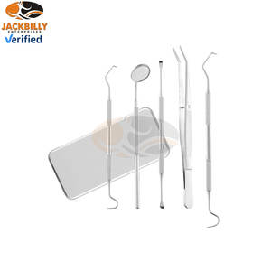 Juego de Instrumentos de Exploración Dental Manuales de Acero Inoxidable de Alta Calidad Personalizados, Espejo Dental con Certificación CE, Herramientas para el Cuidado Dental - Product Image 4