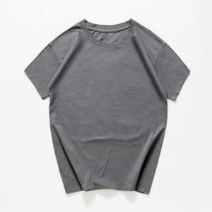 Nuevas Camisetas Cómodas para Hombre, 100% Algodón, Manga Corta, Cuello Redondo, Lisas - Product Image 6