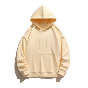 OEM Plain Pullover Hoodies Soft Fleece Sudaderas con capucha personalizadas para hombres Mujeres Proveedor a granel Europa - Product Image 2