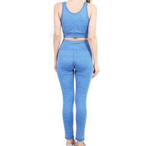 Meilleur prix, faible MOQ, ensemble de yoga en matériau solide, sur mesure, nouvel arrivage, ensemble de yoga pour femmes - Product Image 2